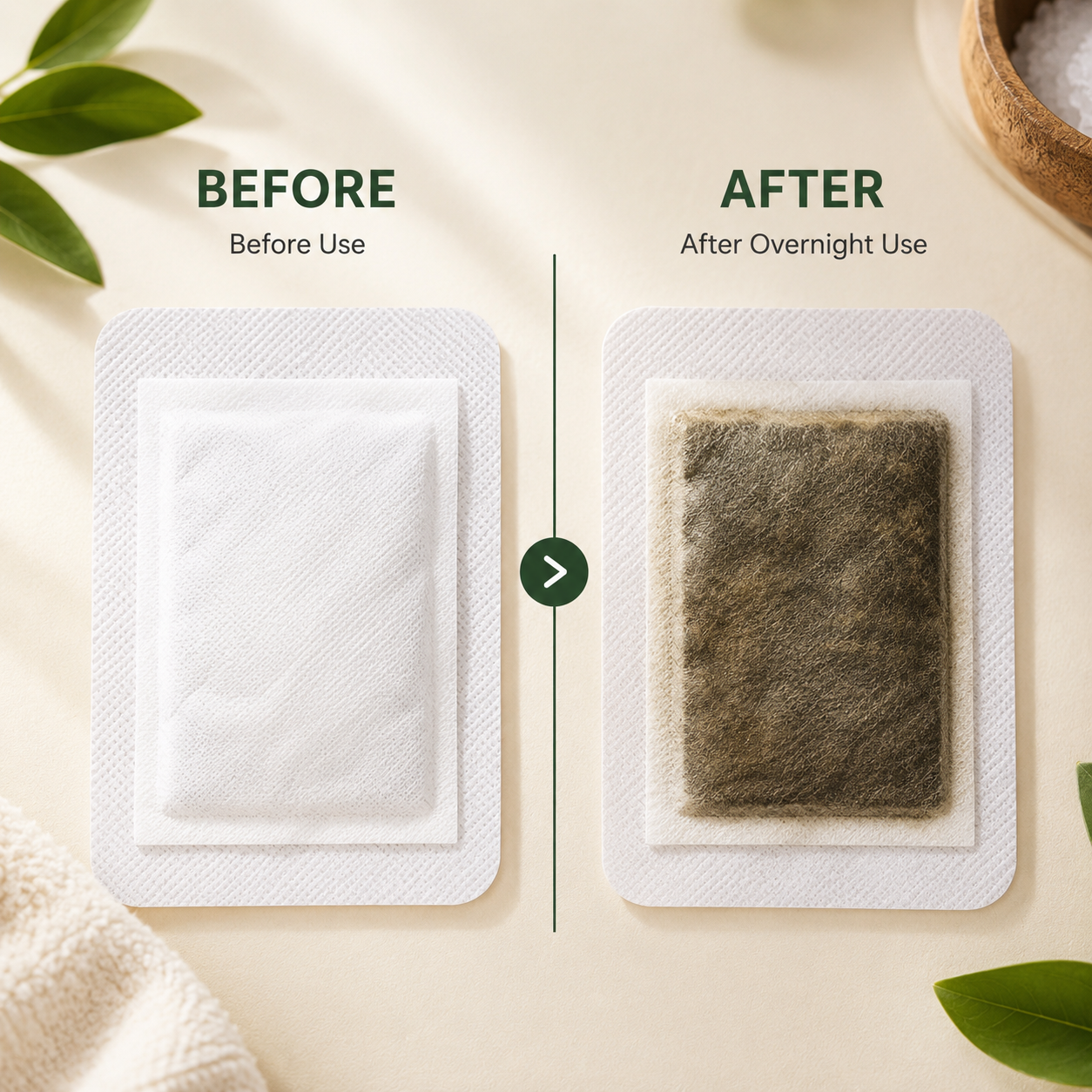 Herbal Detox Foot Pads (Pack of 20)