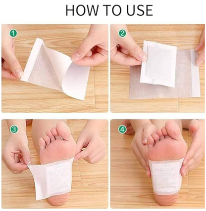 Detox Foot Patches (Pack of 2) 20 Pices